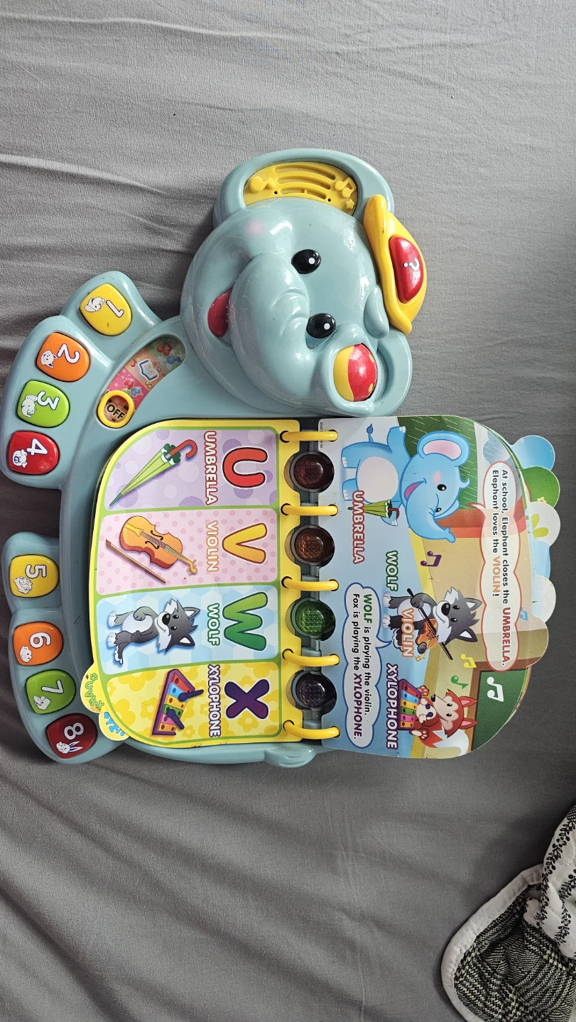 VTech Touch & Teach Elephant Learning Toy - photo 2