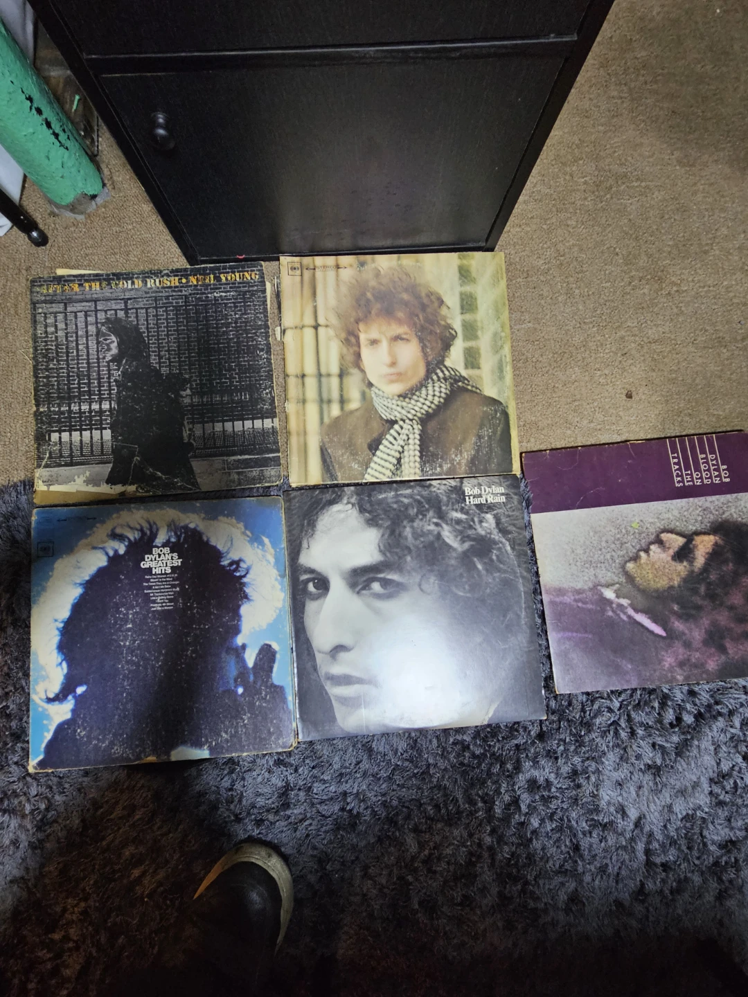 5 Classic Vinyl Records: Bob Dylan & Neil Young