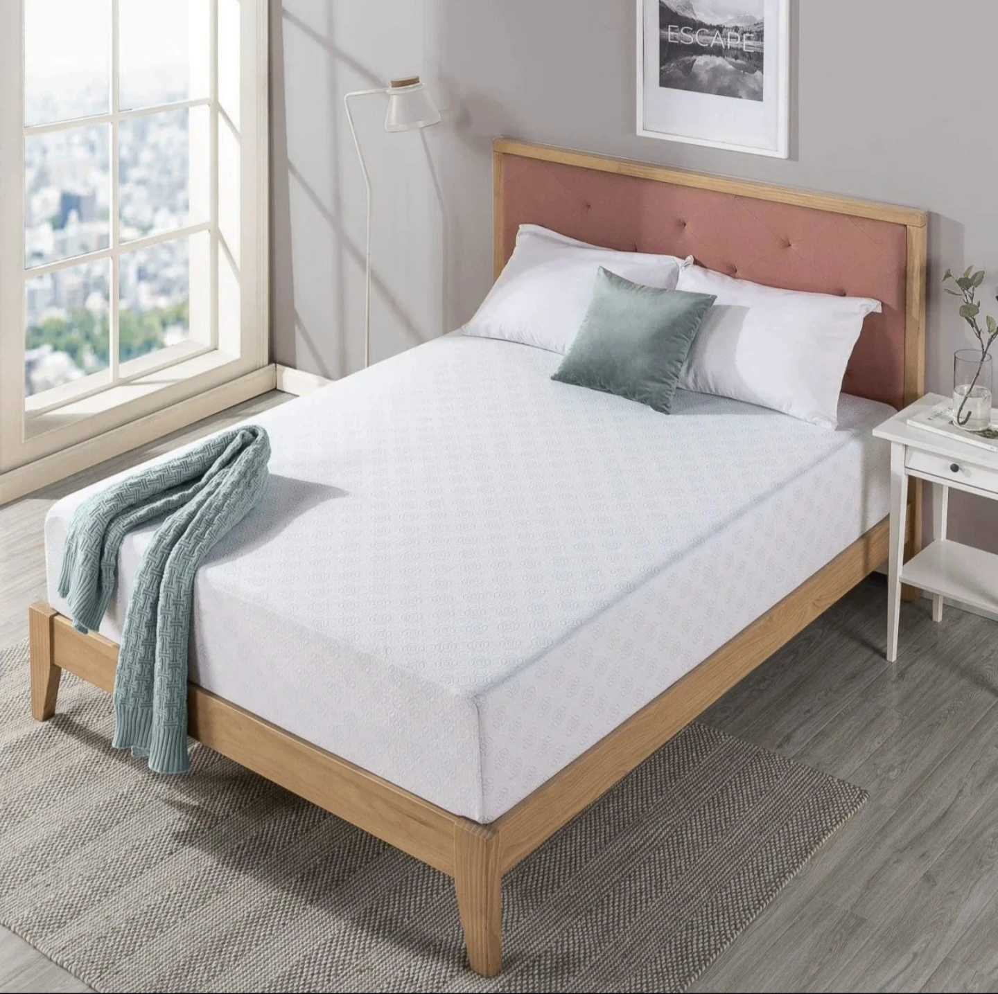 Zinus Green Tea Memory Foam Mattress (Queen, 10")