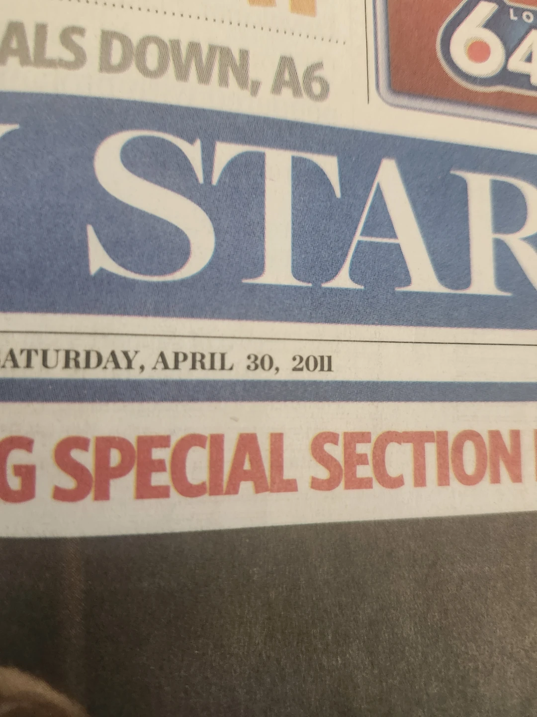 Toronto Star Saturday April 30 2011 Royal Wedding Edition - photo 2