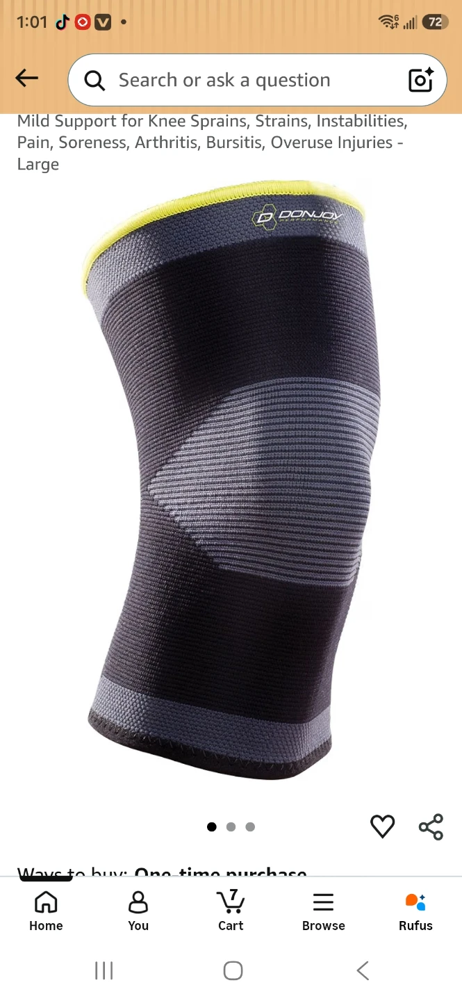 DonJoy Performance Knit Knee Sleeve - Large - photo 4