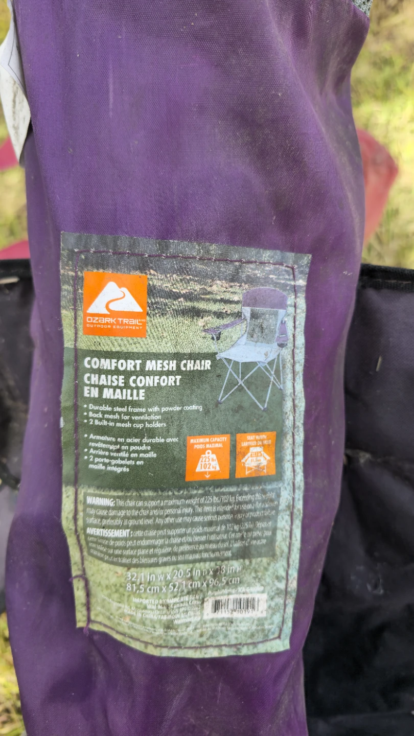 Ozark Trail Comfort Mesh Chair - photo 3