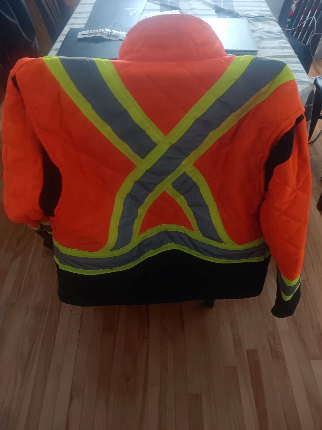 Pioneer Hi-Viz Quilted Safety Jacket - Orange - photo 2