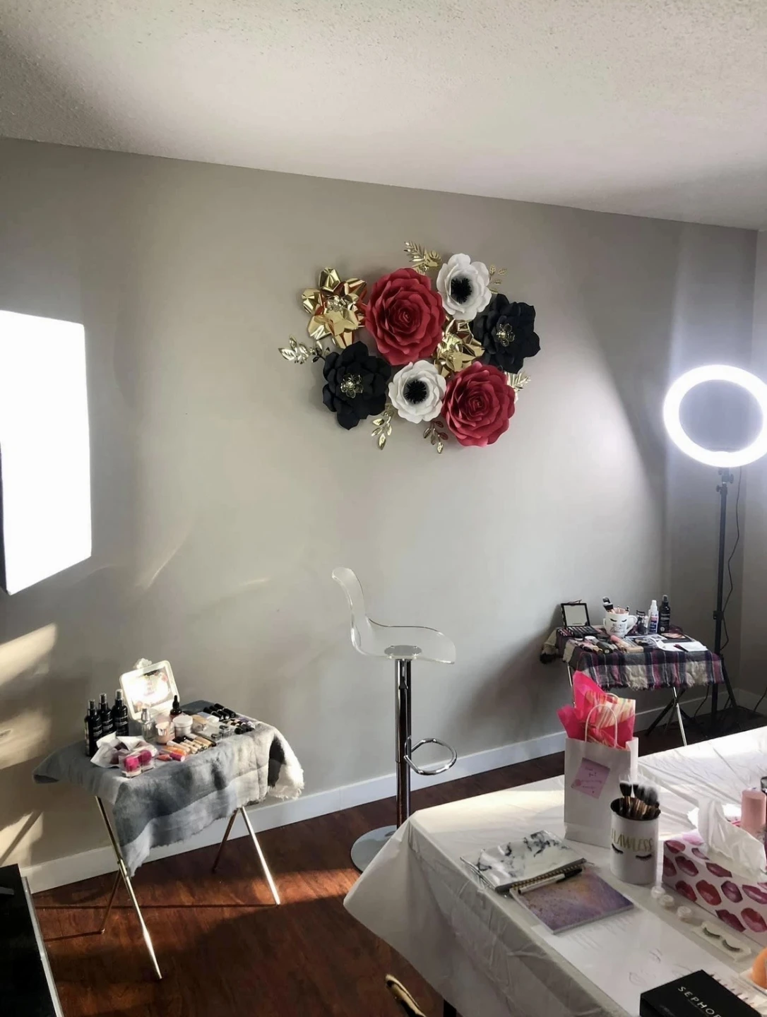 Paper Flower Wall Decor Set - photo 4