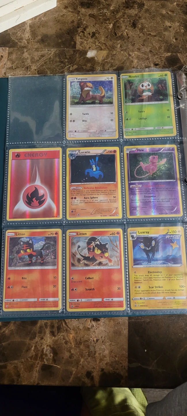 Assorted Pokemon Trading Card Collection