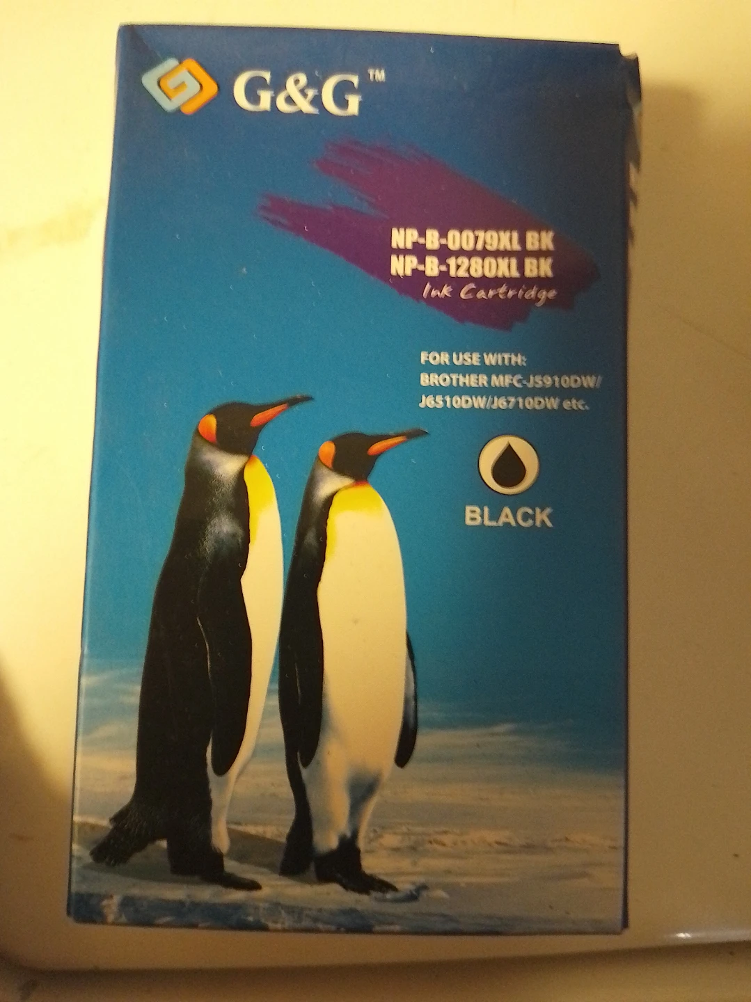 G&G Black Ink Cartridge NP-B-0079XL/NP-B-1280XL - photo 2