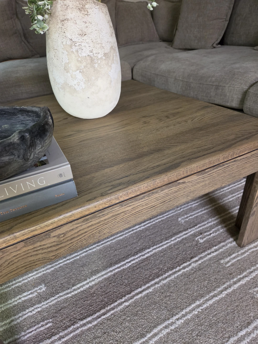Solid oak  Square Coffee Table - photo 3