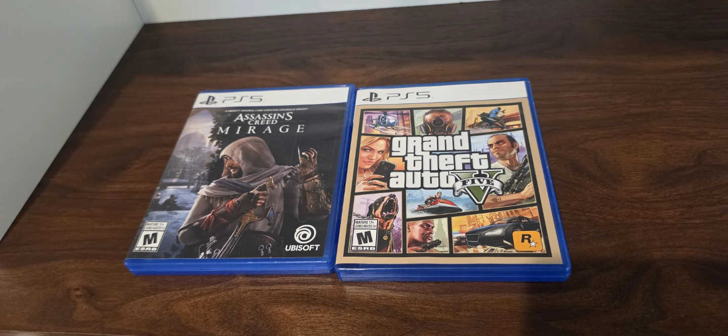 Sony PlayStation 5 Console with Controller and Two Games - photo 2