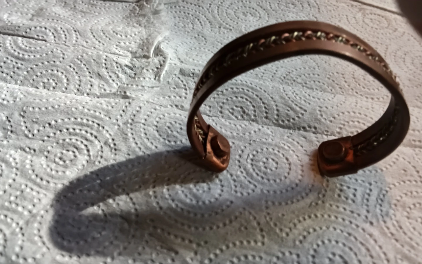 Magnetic Copper Therapy Cuff Bracelet - photo 4