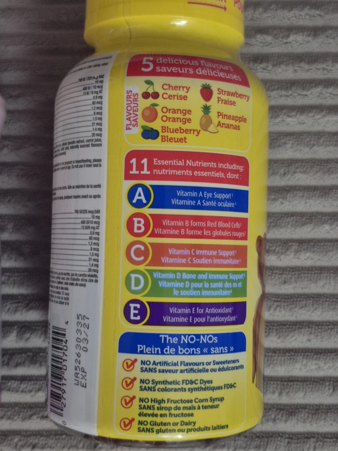 BNIB)L'il Critters Gummy Vites Multivitamin Gummies 190 Count - photo 2
