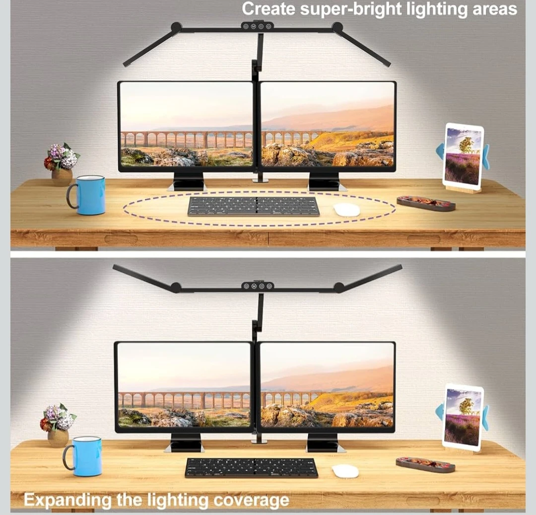 Adjustable LED Clamp Desk Lamp - photo 4