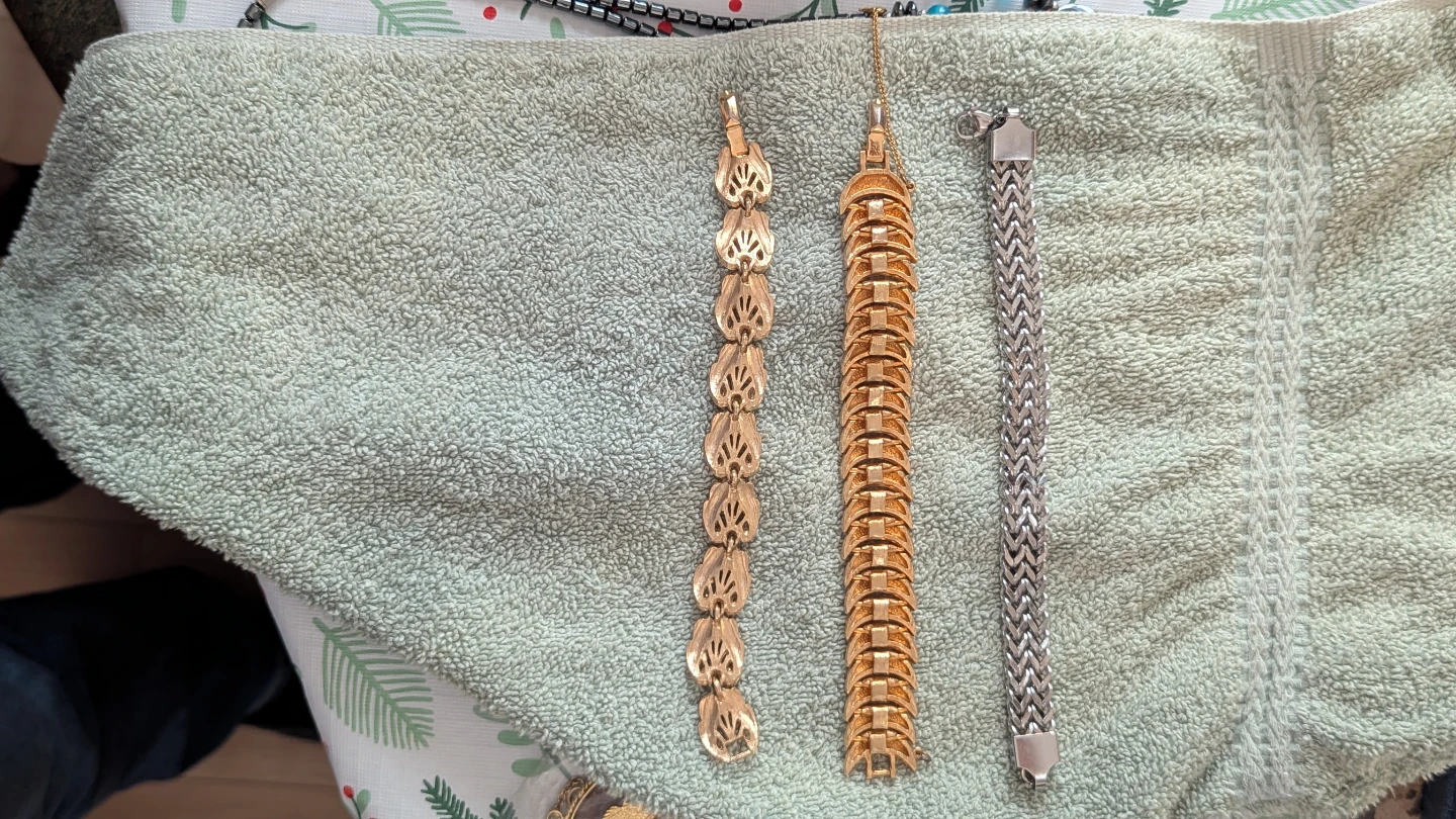 Set of Three Vintage Style Bracelets