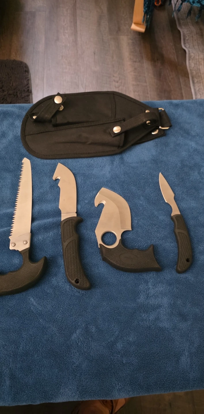 Hunting Knife Set with Sheath