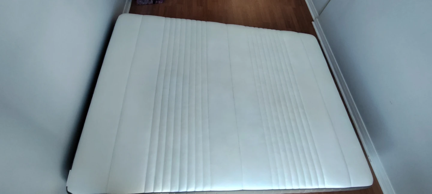 HAUGSVÄR hybrid mattress - Queen medium firm/dark gray - photo 5