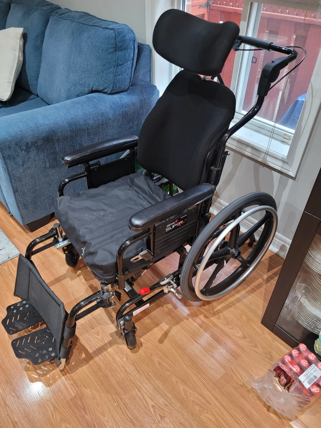 Super tilt wheel chair