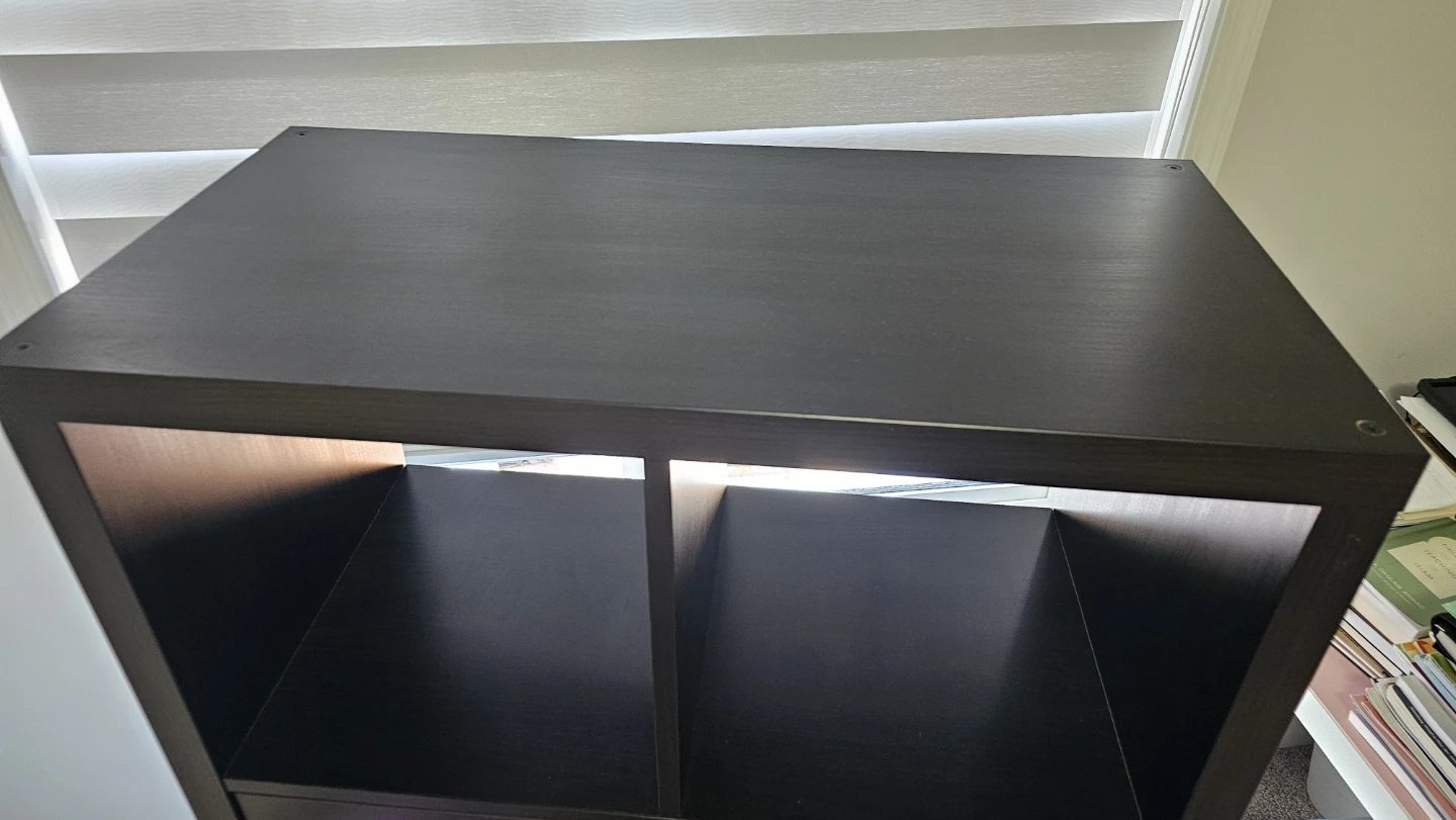 IKEA KALLAX 8-Cube Shelf with 2 Doors & 2 Bins - photo 2