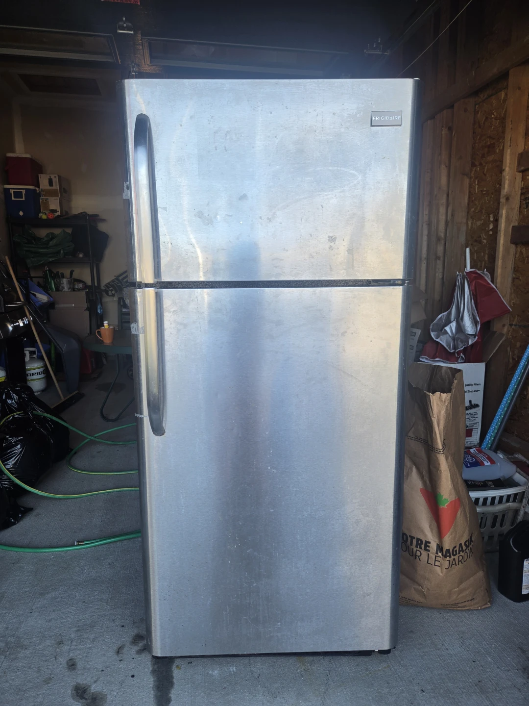 Frigidaire Stainless Steel Top-Freezer Refrigerator