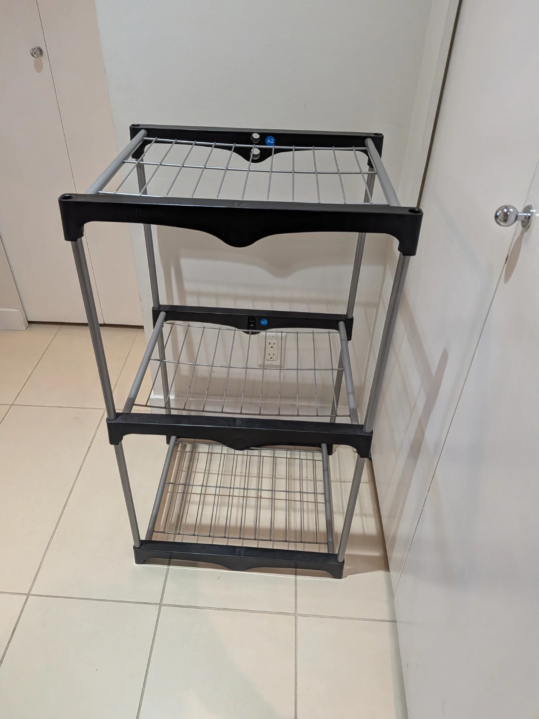 3-Tier Metal Storage Rack - photo 2