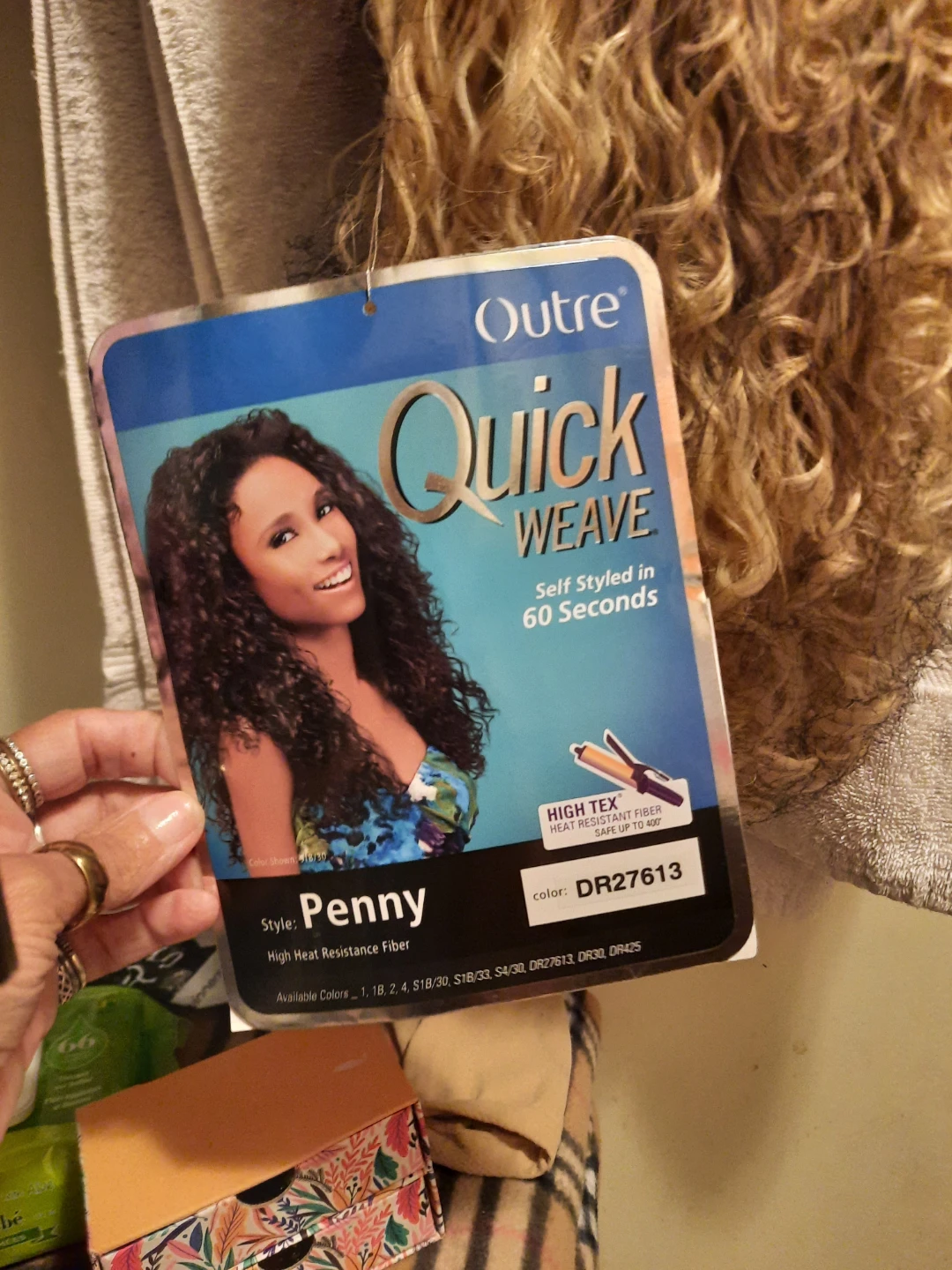 NWT Outre Quick Weave Penny Wig Black and Blonde - photo 2