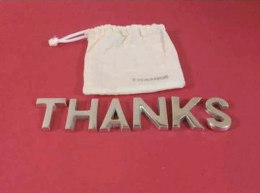 THANKS Small Letters - Perfect Gift! - photo 2