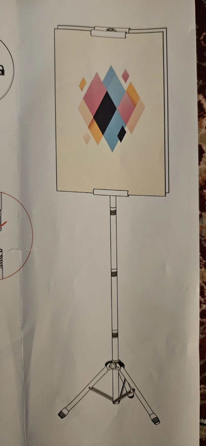 Portable Tripod Poster Display Stand