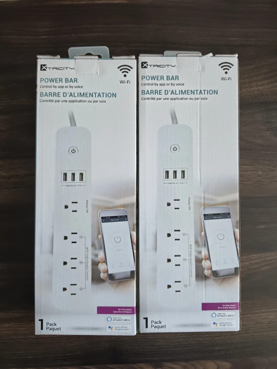 BNIB Xtricity Smart Wi-Fi Power Bar (Alexa & Google Assistant)