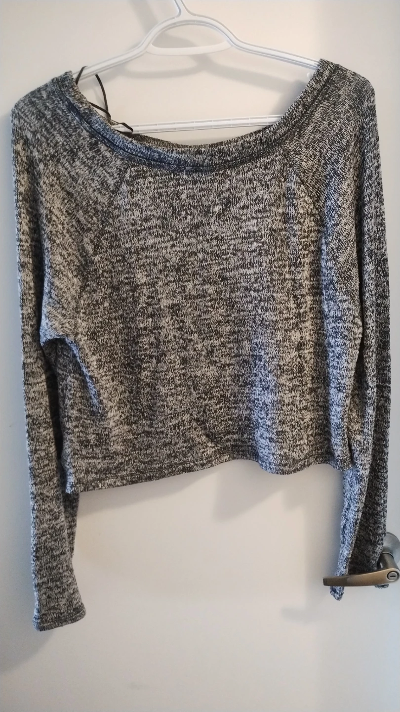Aeropostale Long Sleeve Crop Top - photo 2