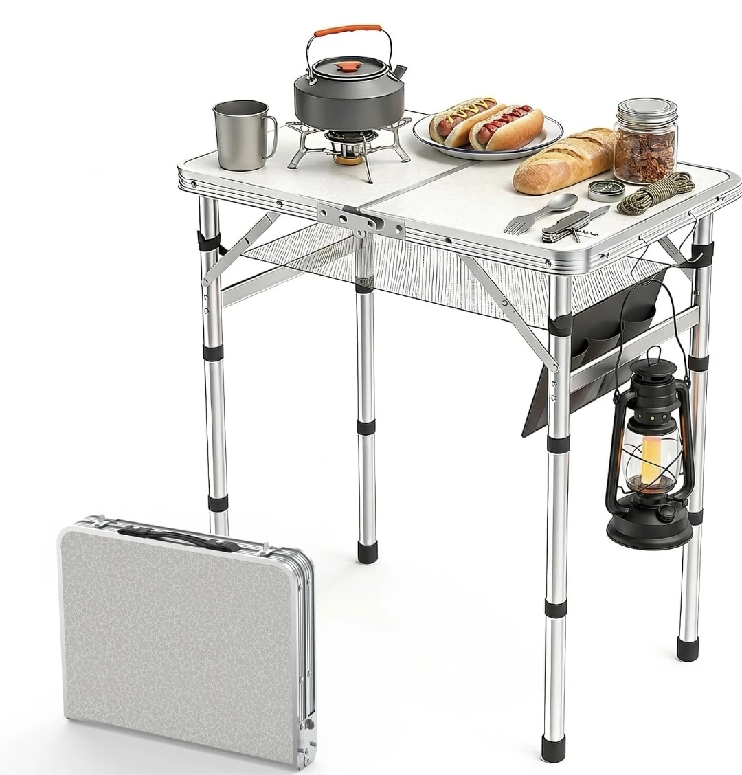 Portable Folding Aluminum Camping Table