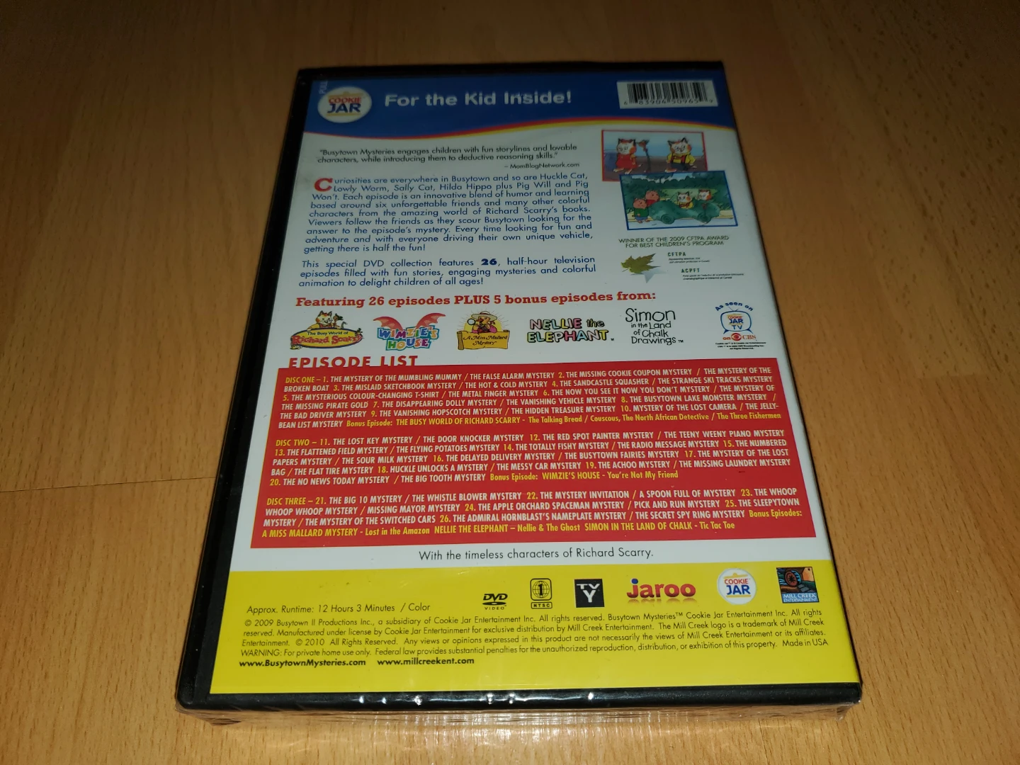 Sealed - (3 Disc) Busytown Mysteries DVD Collection - photo 2