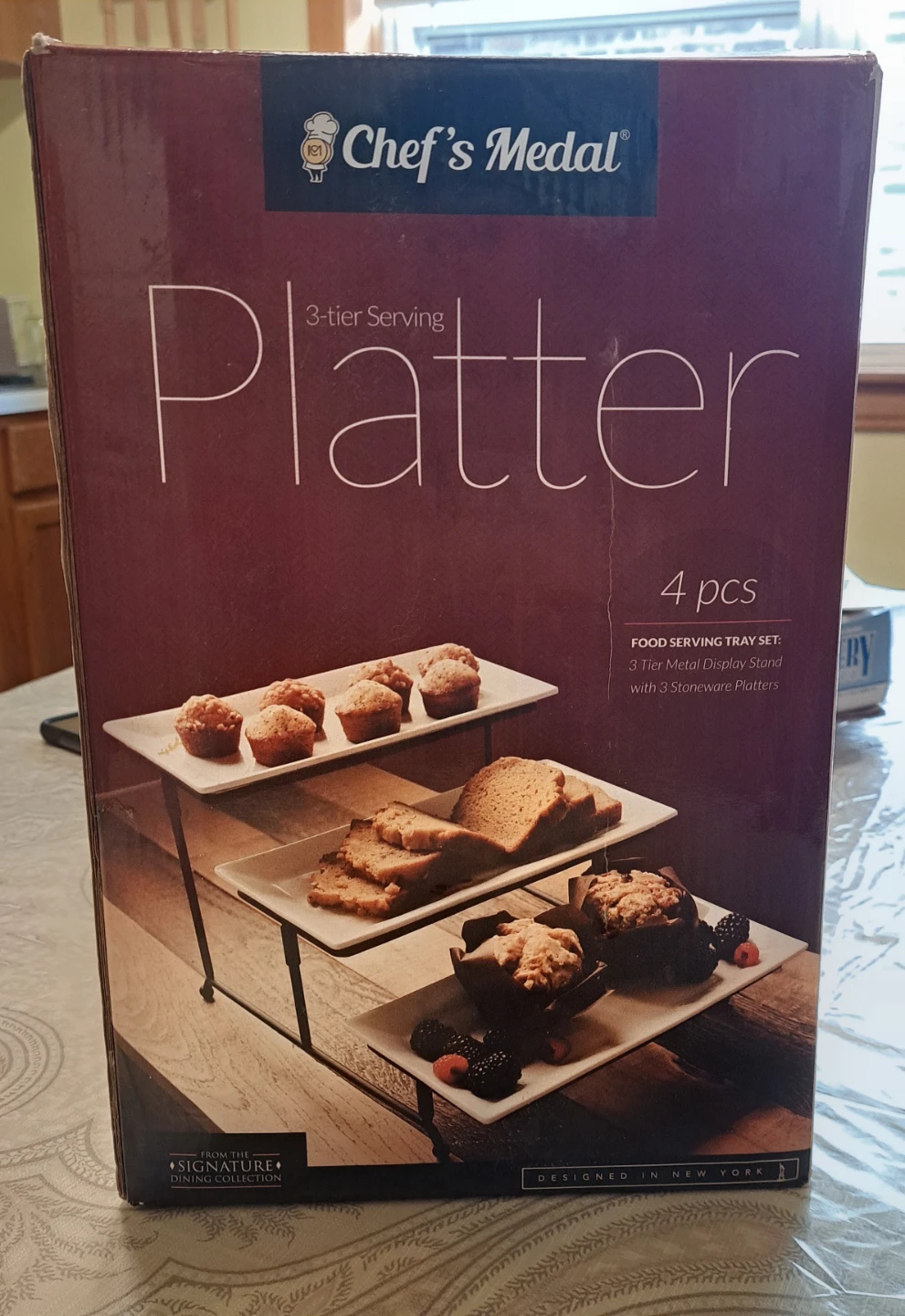 3-Tier Serving Platter Set