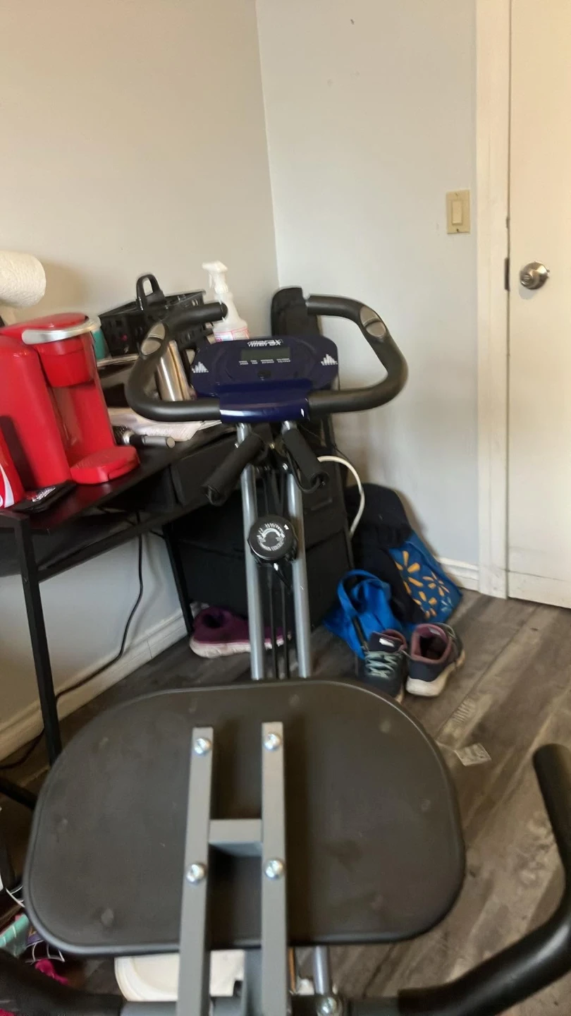 Merax Folding Exercise Bike