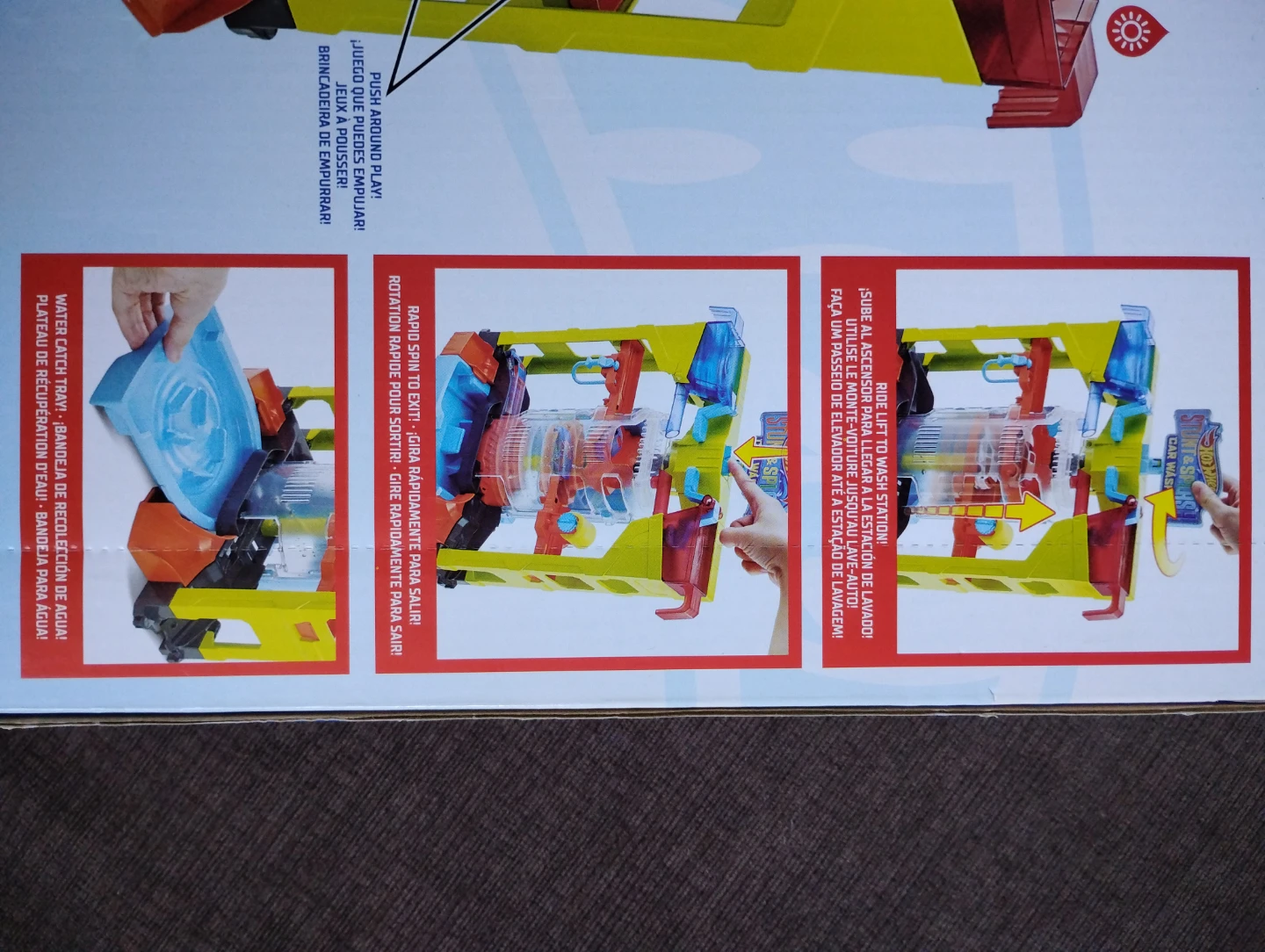 Hot Wheels Stunt and Splash Car Wash Play Set - photo 4