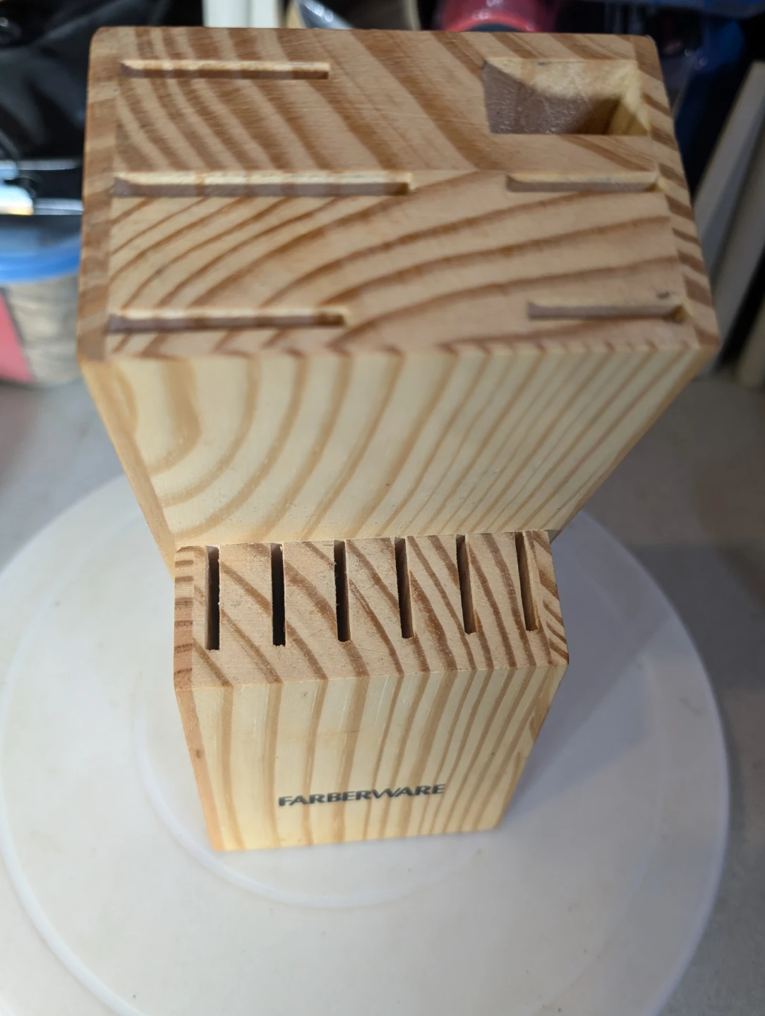 Farberware Wooden Knife Block
