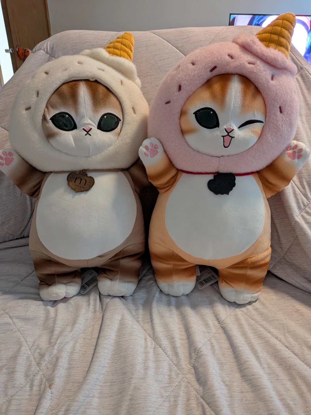 Mofusand Ice Cream Cat Plush Toys