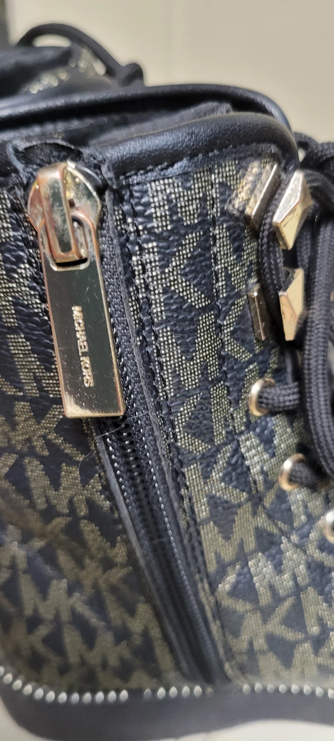 Michael Kors Logo Combat Boots sz 13 - photo 5