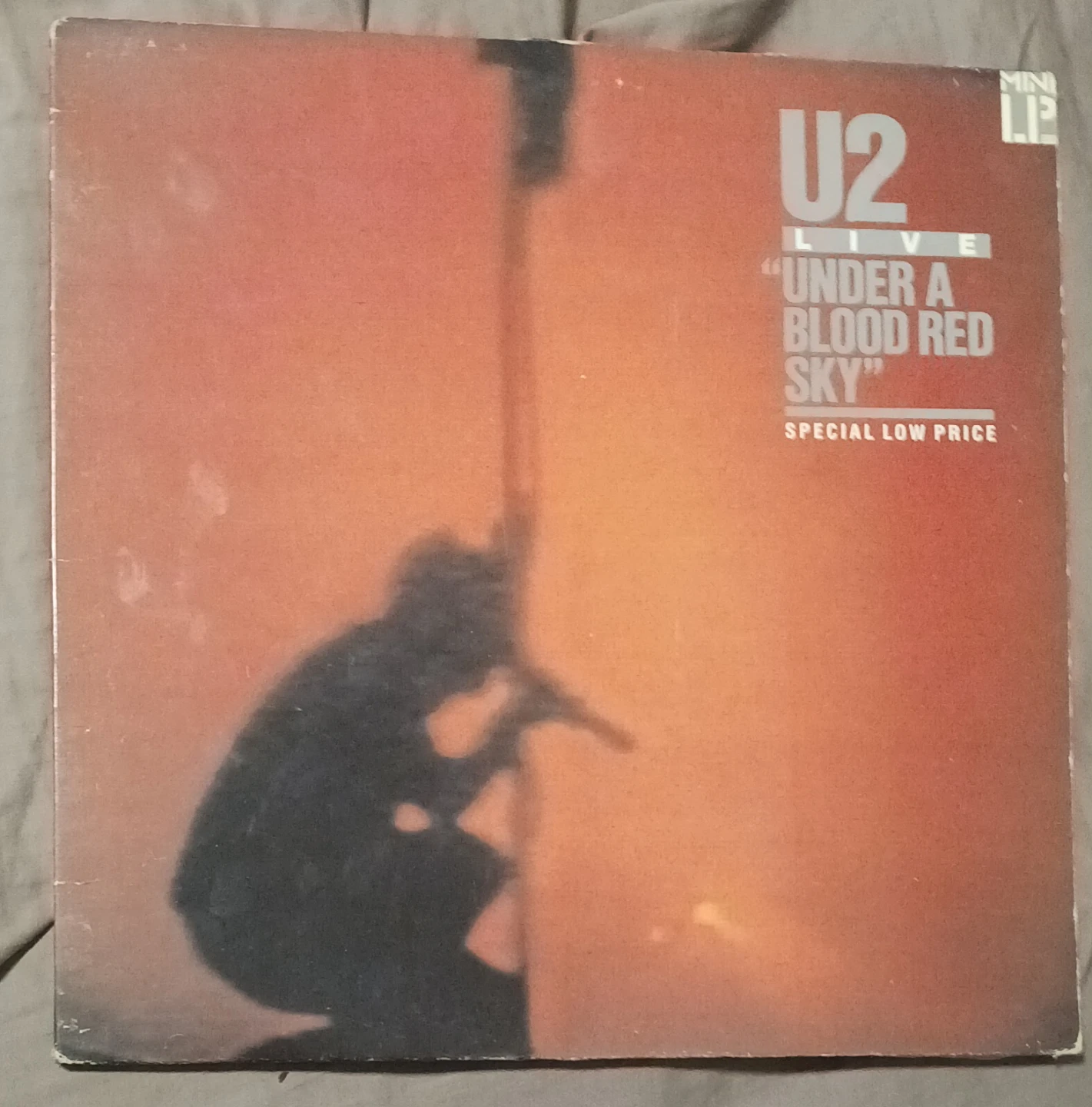 U2 Live Under A Blood Red Sky Vinyl LP