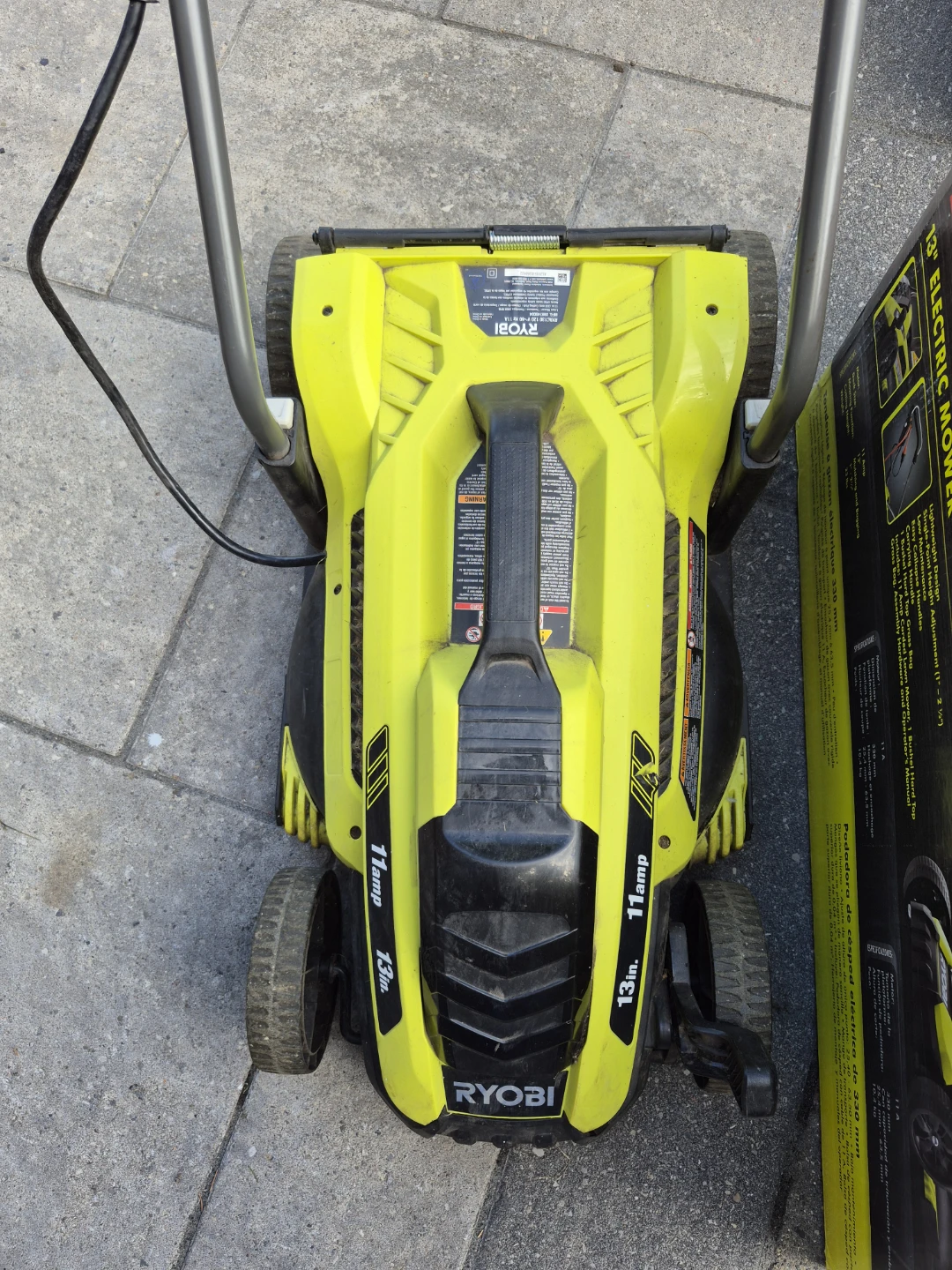 Ryobi 13" Electric Mower - photo 2