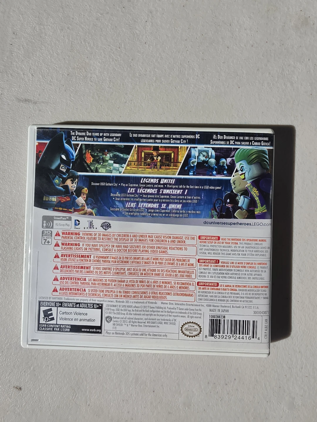 LEGO Batman 2: DC Super Heroes for Nintendo 3DS - photo 2