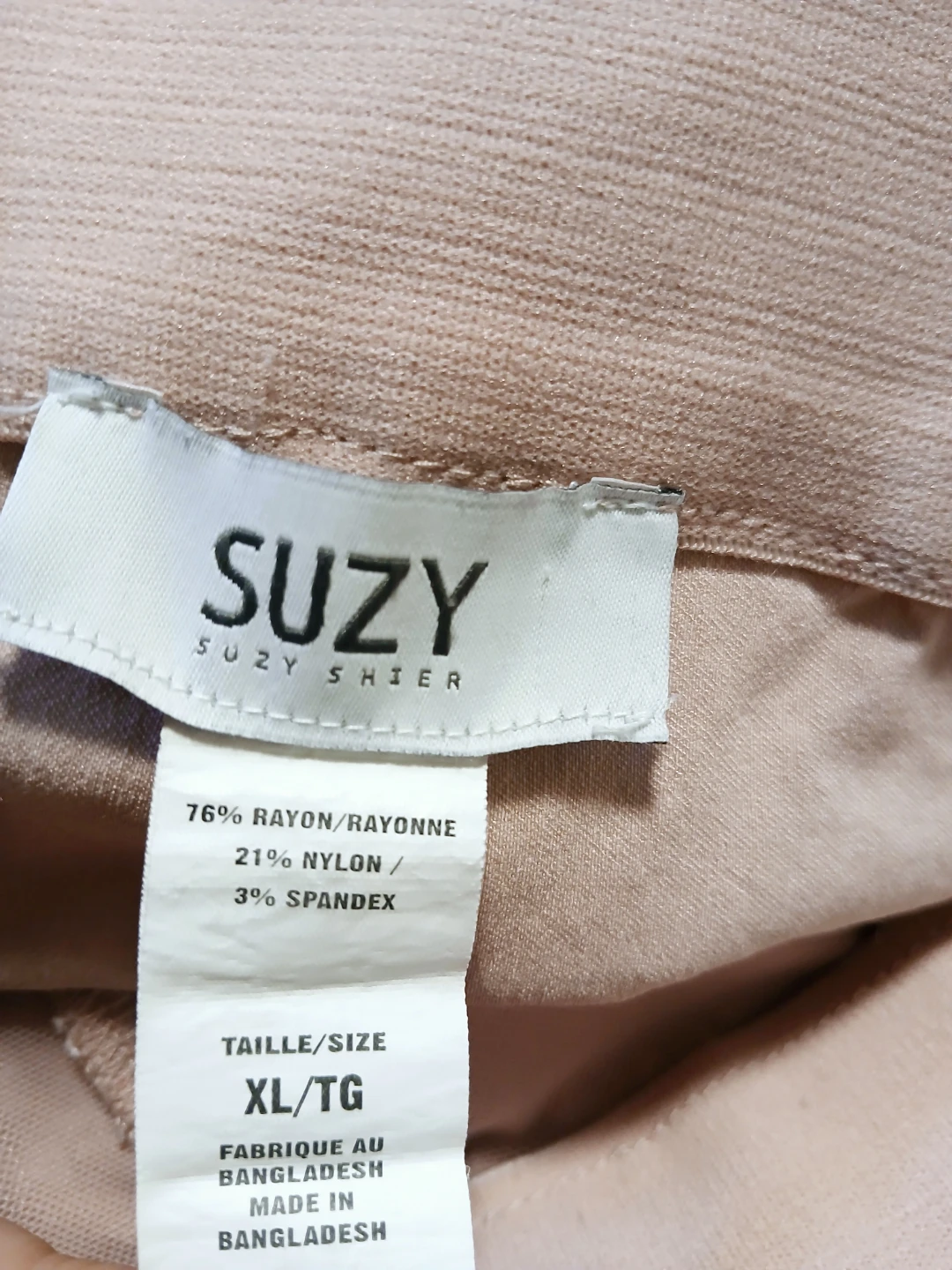 Women XL Suzy Shier Pink Pants - photo 2