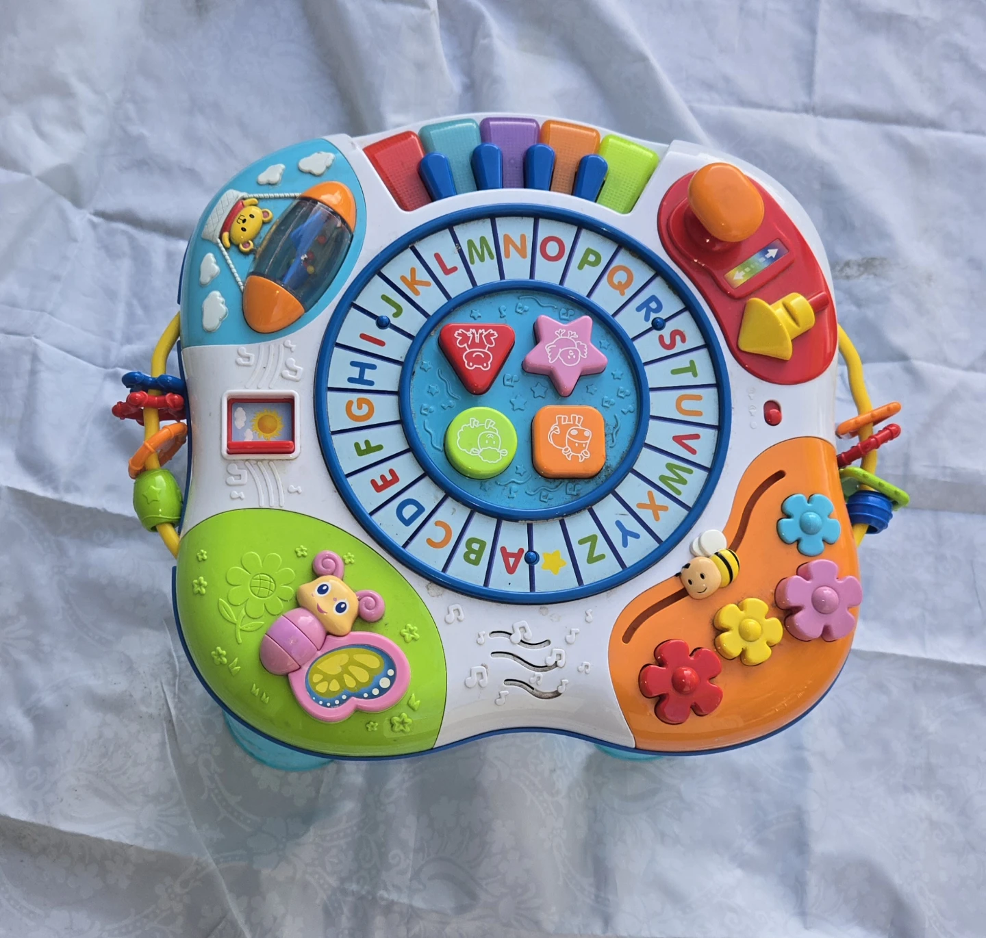Interactive Alphabet Train Learning Table