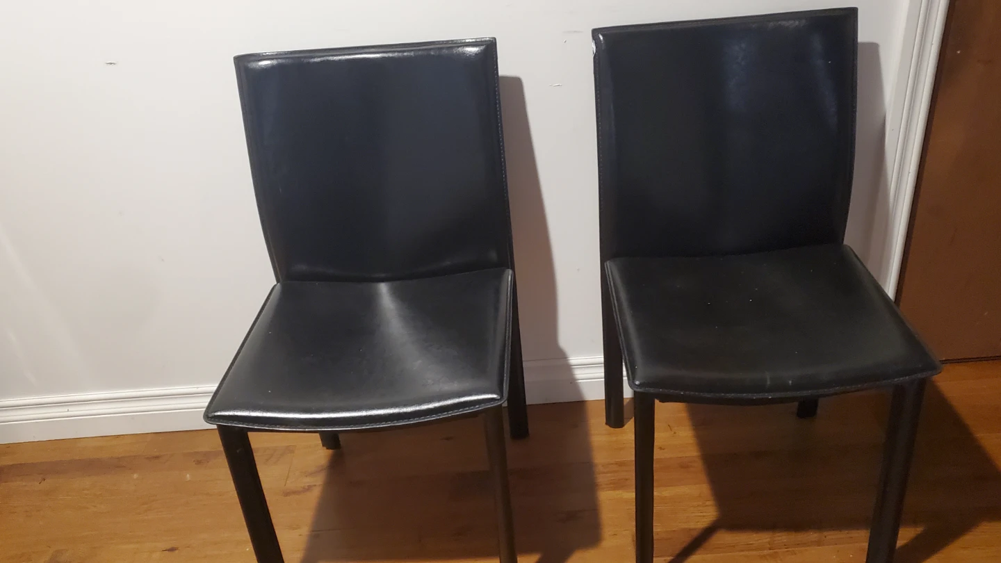 Leather chairs 2