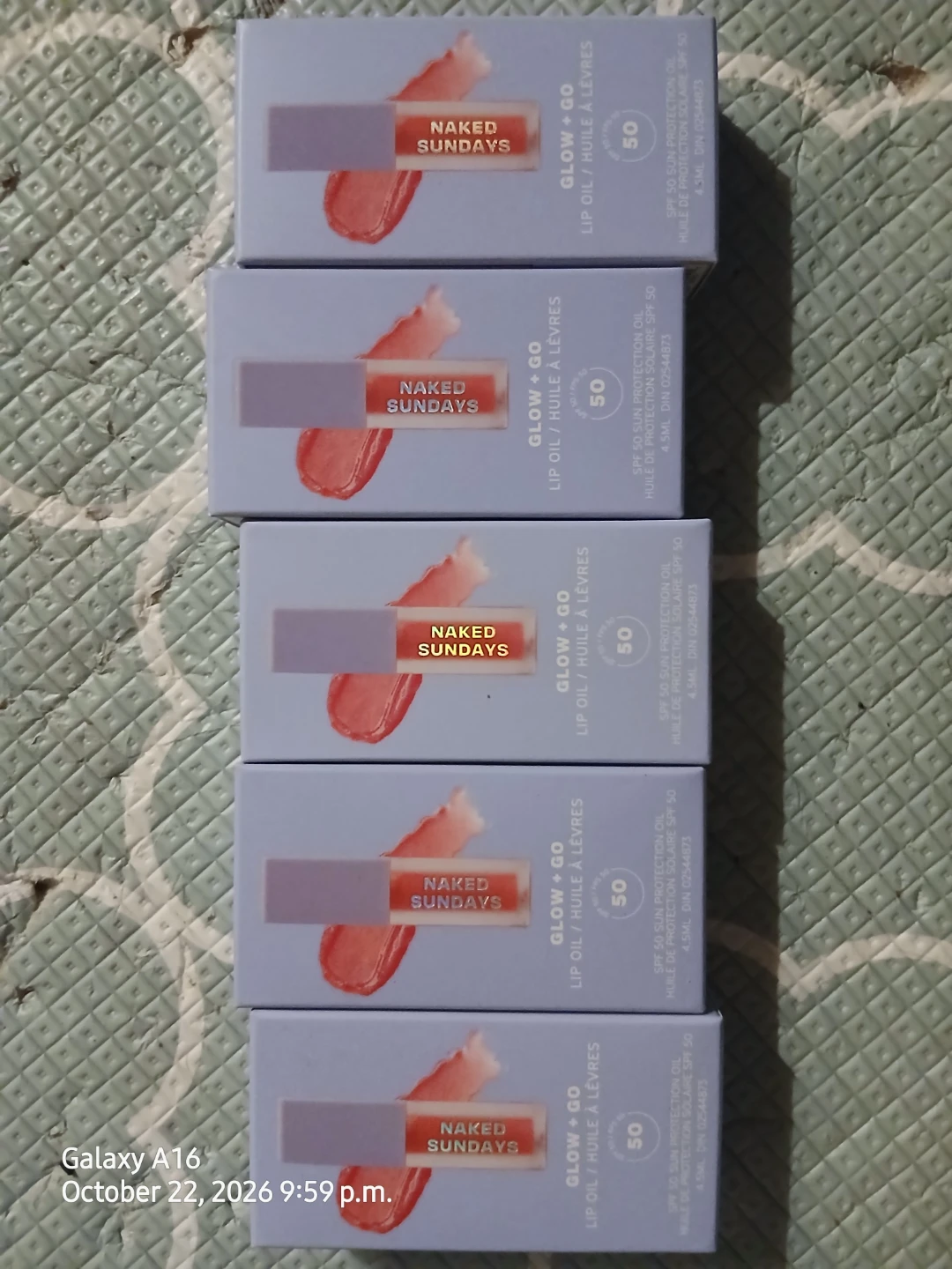 5 Naked Sundays Glow + Go Lip Oil SPF 50 - photo 2