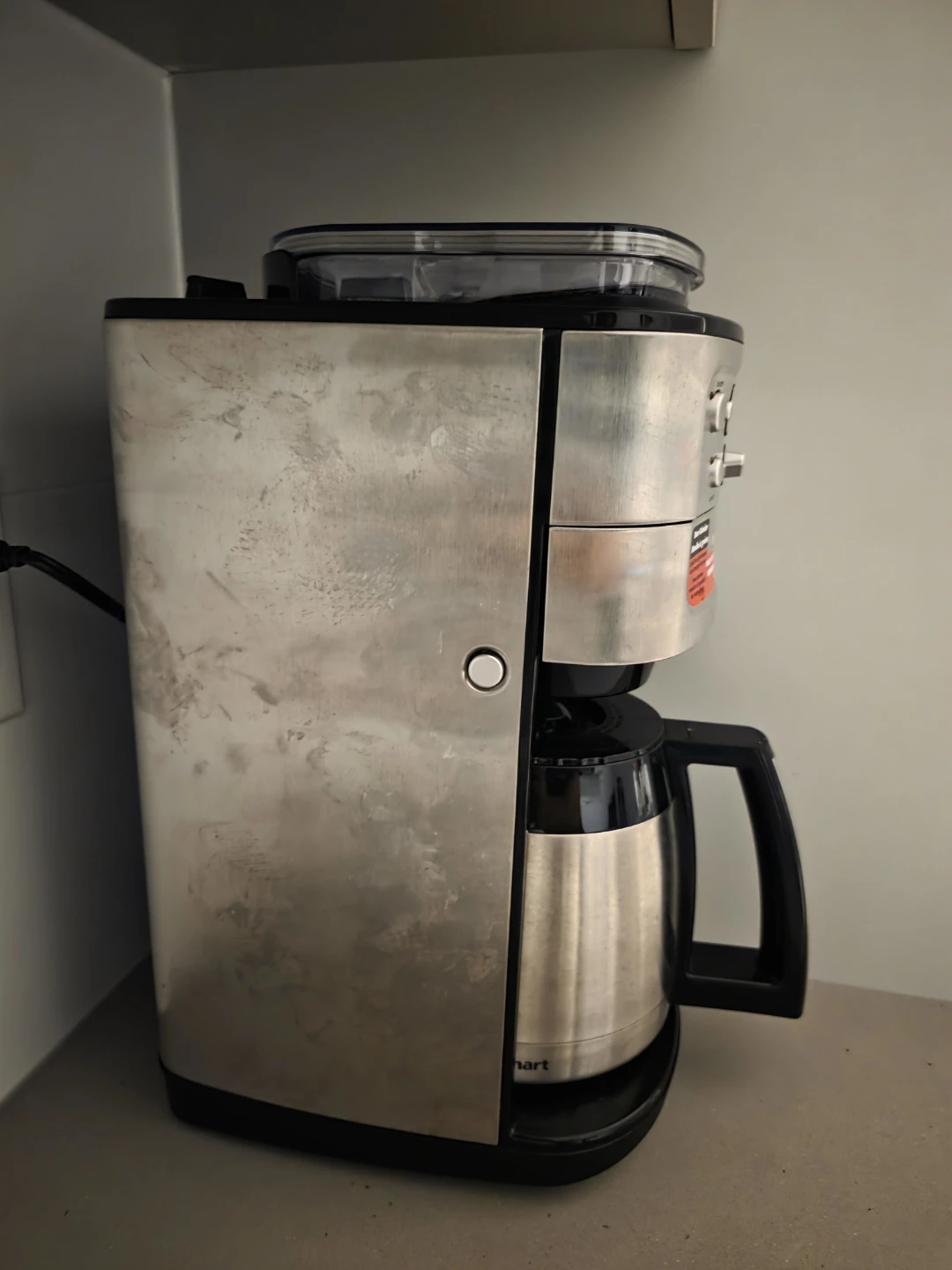 Cuisinart Fully Automatic Burr Grind & Brew Coffee Maker - photo 2