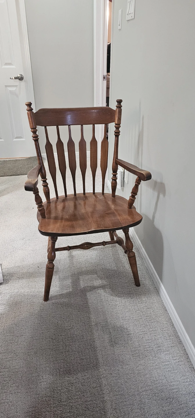 Wooden Windsor Armchair