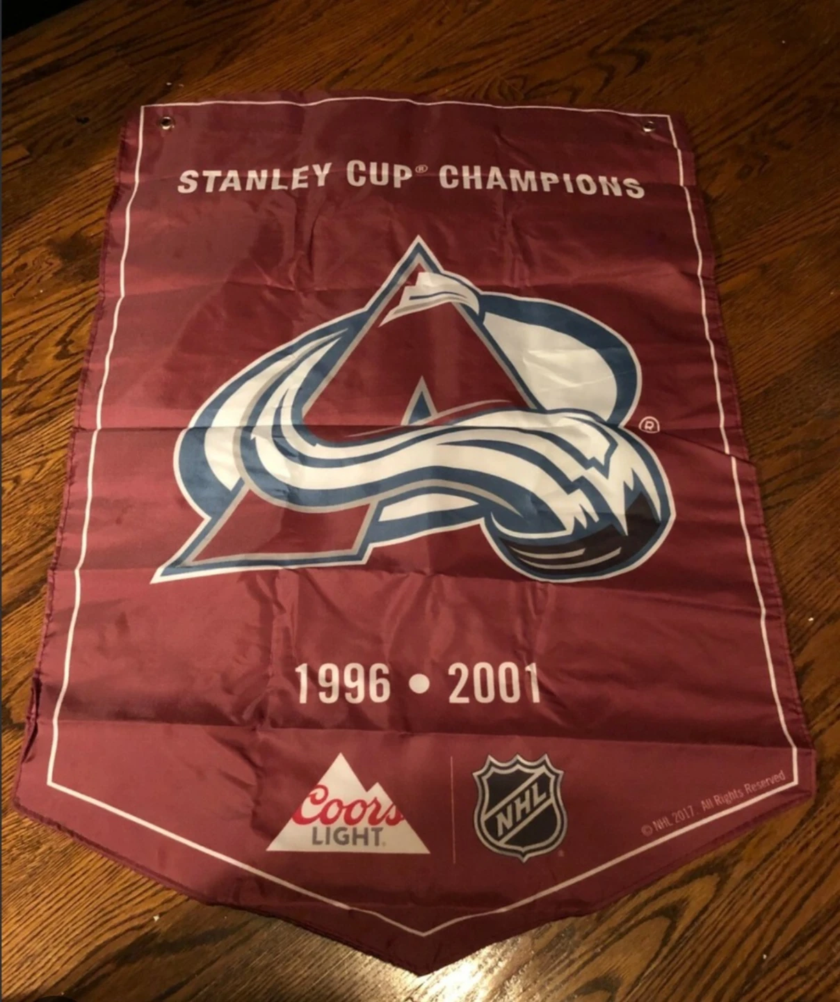 NHL Coors Light Stanley Cup Champions Wall Banners - photo 4
