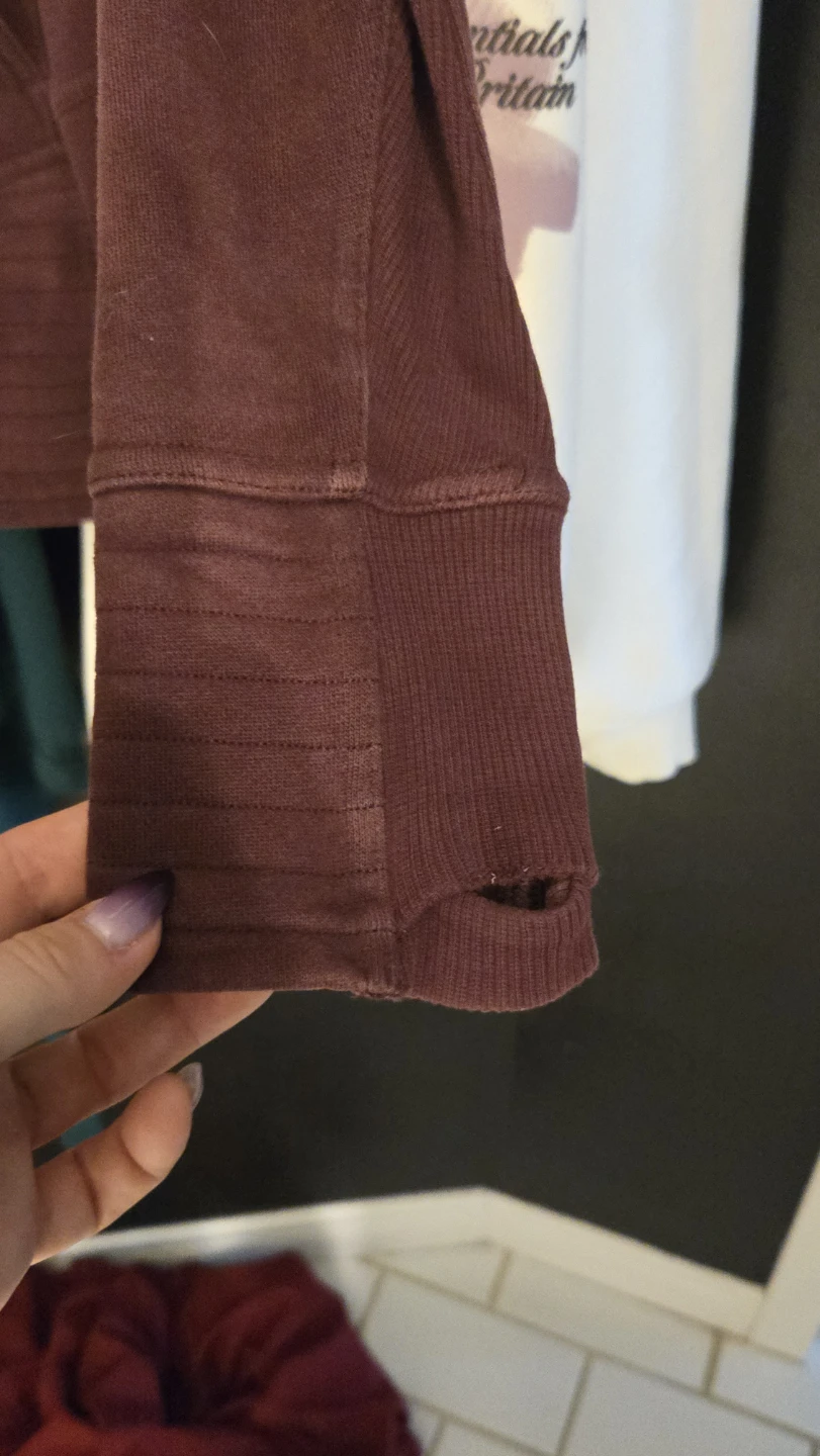 Lululemon Maroon Full Zip Hoodie - photo 3