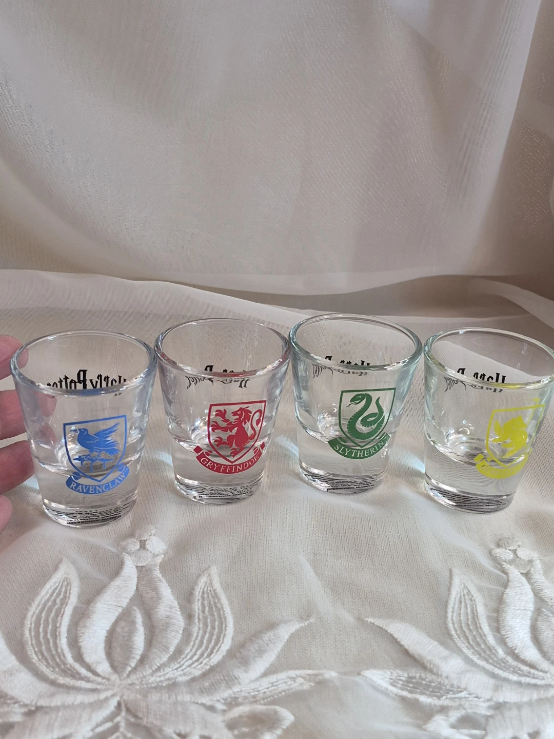 Set of 4 Harry Potter Howard's House 2 oz
