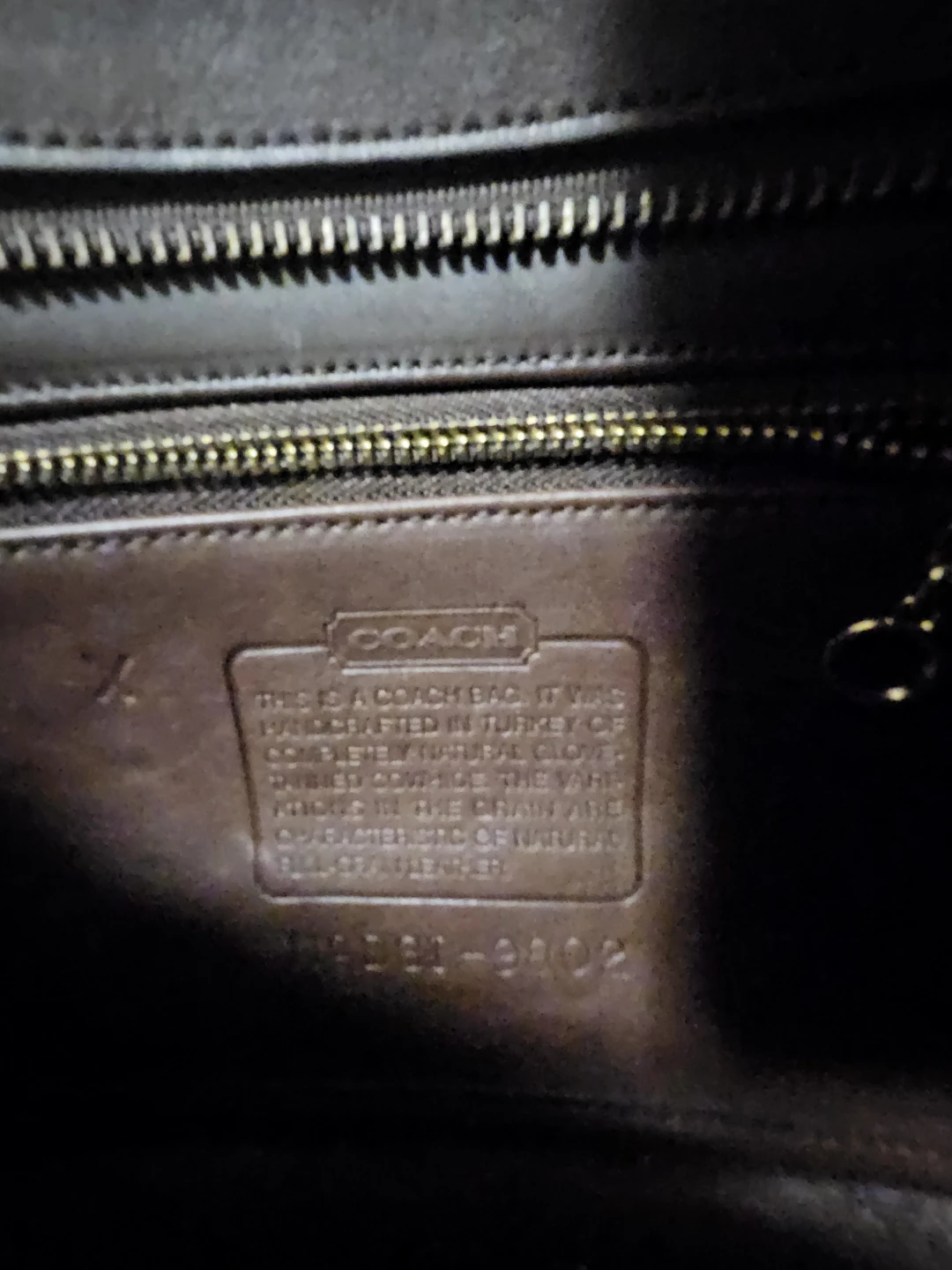 genuine leather vintage coach bag - photo 5