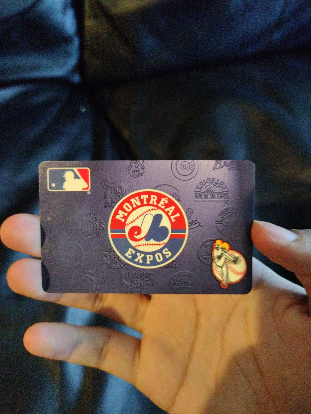 Rare Vintage Montreal Expos MLB Phone Card unused