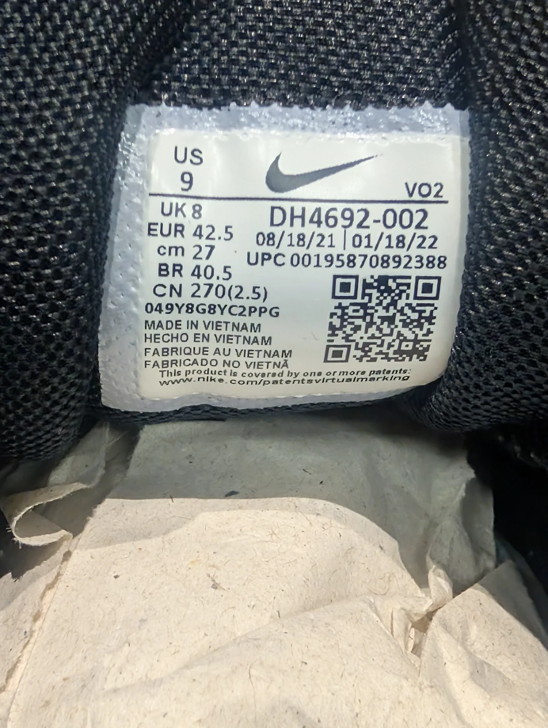 Nike NOCTA Hot Step Air Terra Black Yellow - photo 5